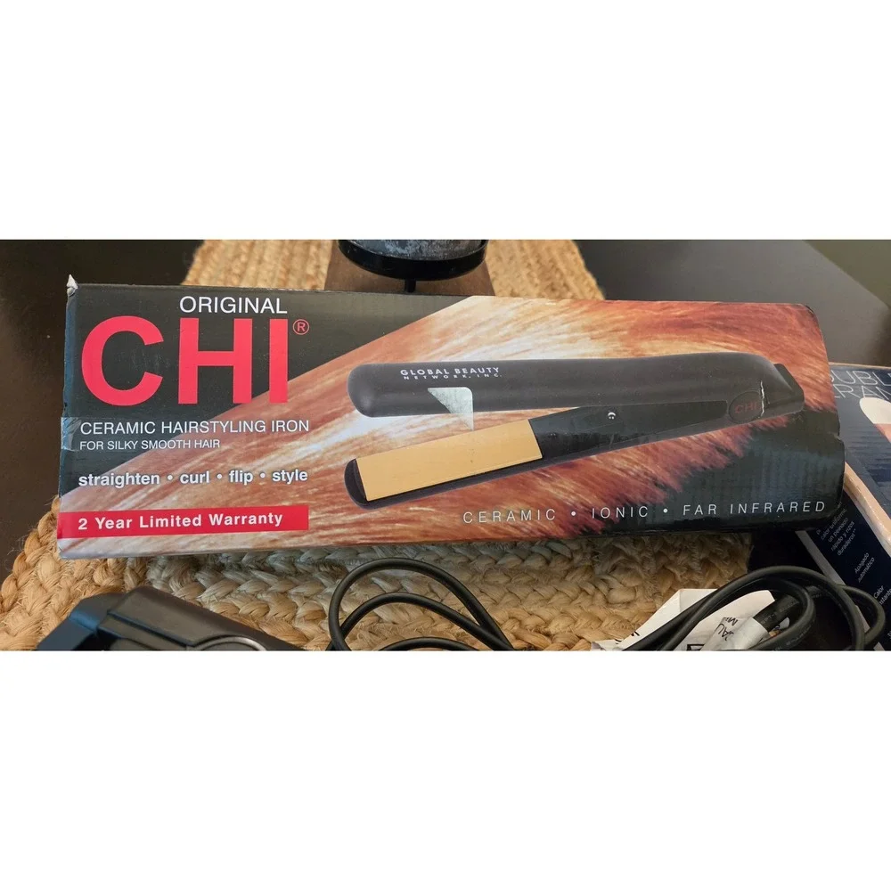 CHI & Conair Hair Tools Bundle Women OS Black/Rose Gold Excellent Ceramic Irons